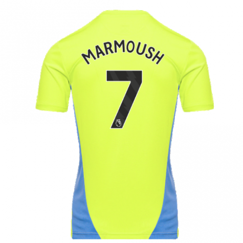 2024-2025 Man City Training Shirt (Yellow Glow) (Marmoush 7)