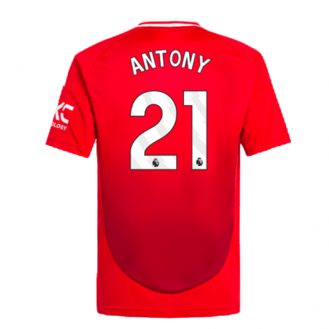 2024-2025 Man Utd Home Shirt (Kids) (Antony 21)