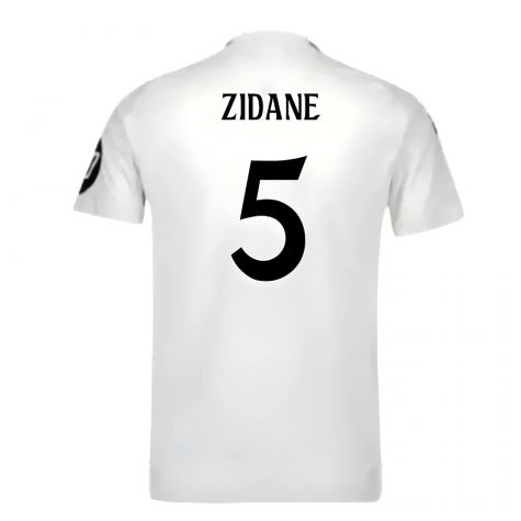 2024-2025 Real Madrid Authentic Home Shirt (Zidane 5)