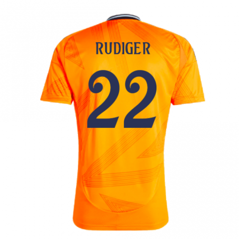 2024-2025 Real Madrid Away Shirt (Rudiger 22)