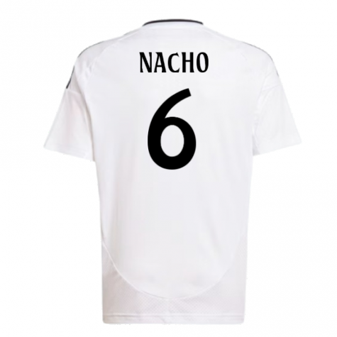 2024-2025 Real Madrid Home Shirt (Kids) (Nacho 6)