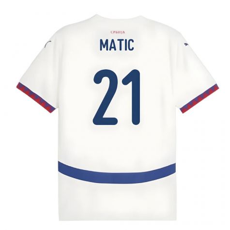 2024-2025 Serbia Away Shirt (Matic 21)