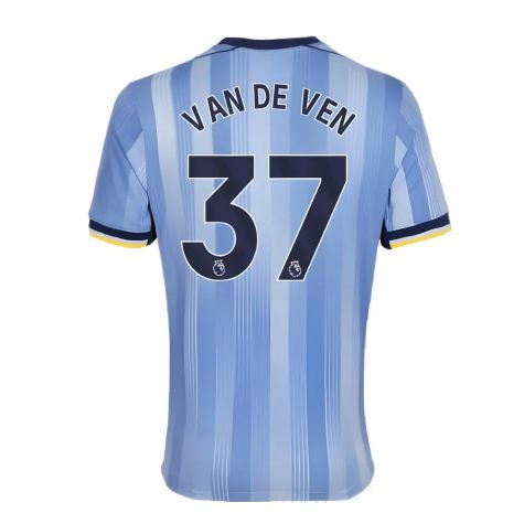 2024-2025 Tottenham Hotspur Away Shirt (Van De Ven 37)