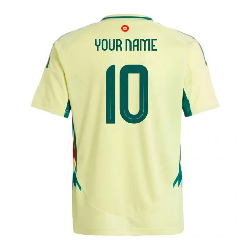 2024-2025 Wales Away Shirt - Kids (Your Name)