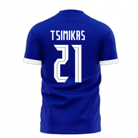 Greece 2025-2026 Away Concept Football Kit (Libero) (TSIMIKAS 21)