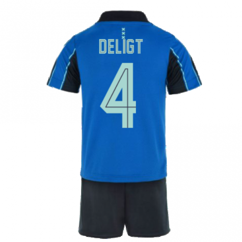 2021-2022 Ajax Away Mini Kit (DE LIGT 4)