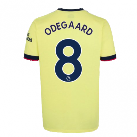 Arsenal 2021-2022 Away Shirt (ODEGAARD 8)