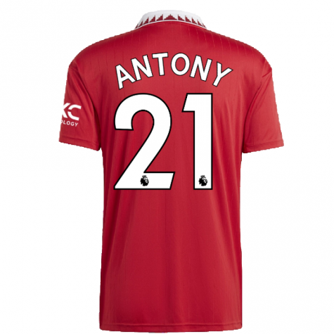 2022-2023 Man Utd Home Shirt (ALEX TELLES 27)