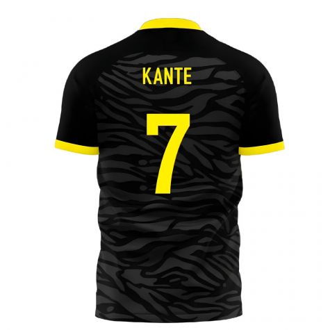 Al-Ittihad 2023-2024 Away Concept Football Kit (Libero) (Benzema 9)