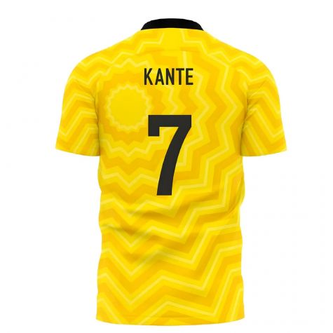 Al-Ittihad 2020-2021 Home Concept Football Kit (Libero) (Benzema 9)