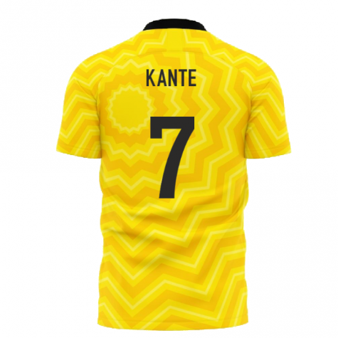 Al-Ittihad 2021-2022 Home Concept Football Kit (Libero) - Kids (Long Sleeve) (Benzema 9)