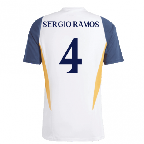 2023-2024 Real Madrid Training Shirt (White) (Ramos 4)