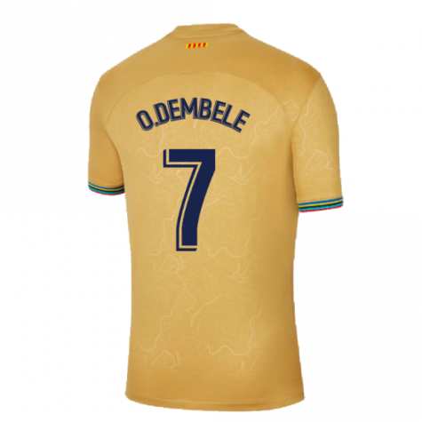 2022-2023 Barcelona Vapor Match Third Shirt (O DEMBELE 7)