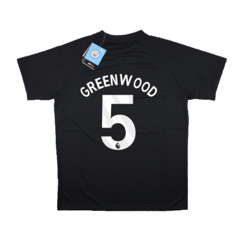 2023-2024 Man City Pre-Match Jersey (Dark Navy) - Kids (AKANJI 25)