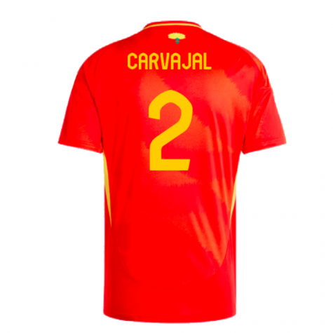 2024-2025 Spain Home Shirt (Carvajal 20)