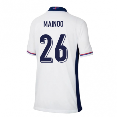 2024-2025 England Home Shirt (Kids) (Mainoo 21)