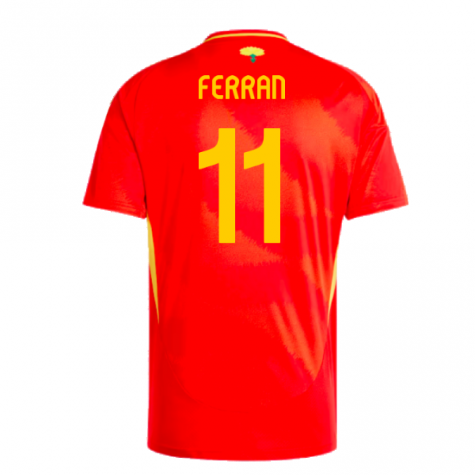 2024-2025 Spain Home Shirt (A.Iniesta 6)