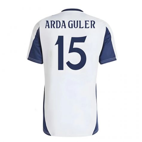 2024-2025 Real Madrid Training Shirt (White) (Arda Guler 24)