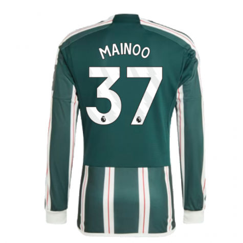 2023-2024 Man Utd Long Sleeve Away Shirt (Antony 21)