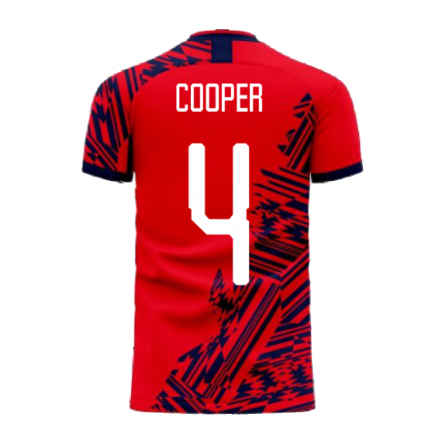 Aberdeen 2023-2024 Home Concept Football Kit (Libero) (COOPER 4) - Kids (Long Sleeve)