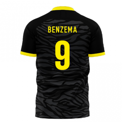 Al-Ittihad 2023-2024 Away Concept Football Kit (Libero) (Benzema 9)