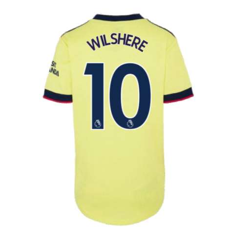 Arsenal 2021-2022 Away Shirt (Ladies) (WILSHERE 10)
