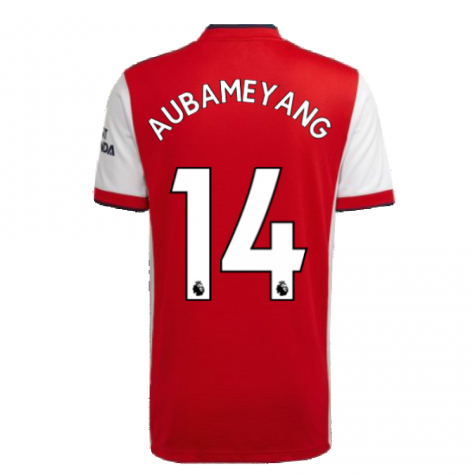 Arsenal 2021-2022 Home Shirt (AUBAMEYANG 14)
