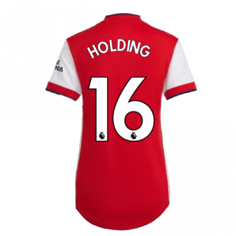 Arsenal 2021-2022 Home Shirt (Ladies) (HOLDING 16)