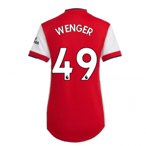 Arsenal 2021-2022 Home Shirt (Ladies) (WENGER 49)
