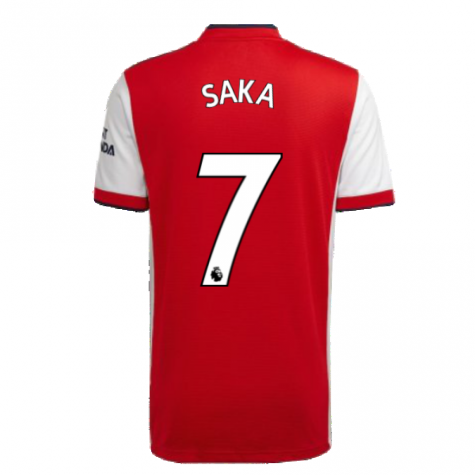 Arsenal 2021-2022 Home Shirt (SAKA 7)