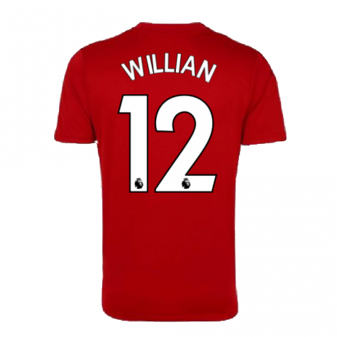 Arsenal 2021-2022 Training Shirt (Active Maroon) - Kids (WILLIAN 12)