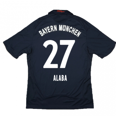 Bayern Munich 2008-10 Away Shirt ((Excellent) S) (Alaba 27)