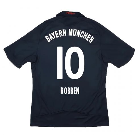 Bayern Munich 2008-10 Away Shirt ((Excellent) S) (Robben 10)