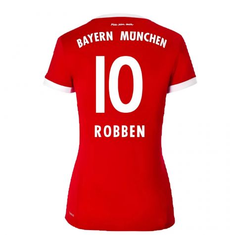 Bayern Munich 2017-18 Womens Home Shirt (XL) ((Excellent) XL) (Robben 10)