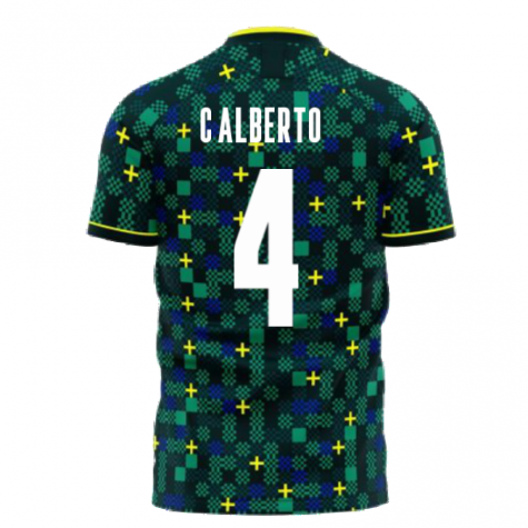 Brazil 2023-2024 Third Concept Football Kit (Libero) (C.ALBERTO 4)