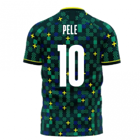 Brazil 2025-2026 Third Concept Football Kit (Libero) (PELE 10)