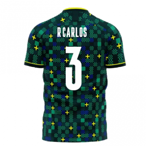 Brazil 2025-2026 Third Concept Football Kit (Libero) (R.CARLOS 3)