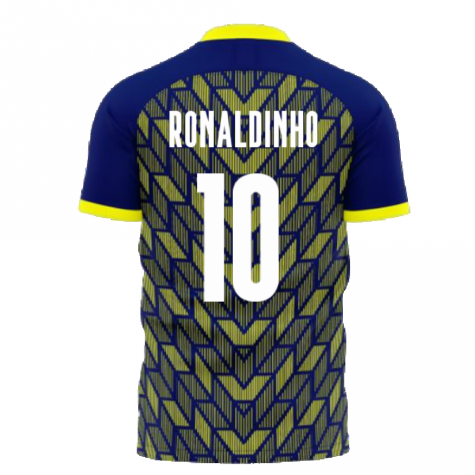 Brazil 2023-2024 Special Edition Concept Football Kit (Airo) (RONALDINHO 10)