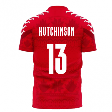 Canada 2025-2026 Home Concept Football Kit (Viper) (Hutchinson 13)