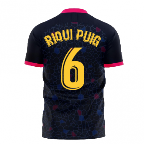Catalonia 2025-2026 Away Concept Football Kit (Libero) (RIQUI PUIG 6)