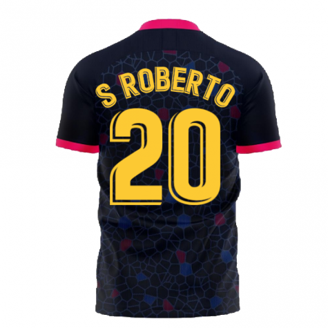 Barcelona 2020-2021 Away Concept Football Kit (Libero) (S ROBERTO 20)