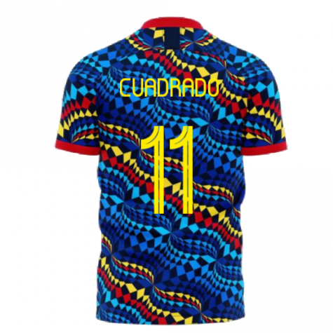 Colombia 2023-2024 Fourth Concept Football Kit (Libero) (CUADRADO 11)