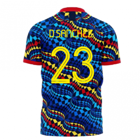 Colombia 2025-2026 Fourth Concept Football Kit (Libero) (D SANCHEZ 23)