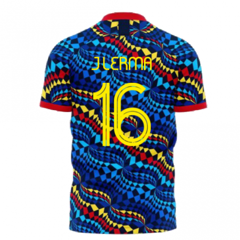 Colombia 2023-2024 Fourth Concept Football Kit (Libero) (J LERMA 16)