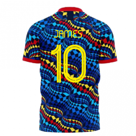 Colombia 2025-2026 Fourth Concept Football Kit (Libero) (JAMES 10)