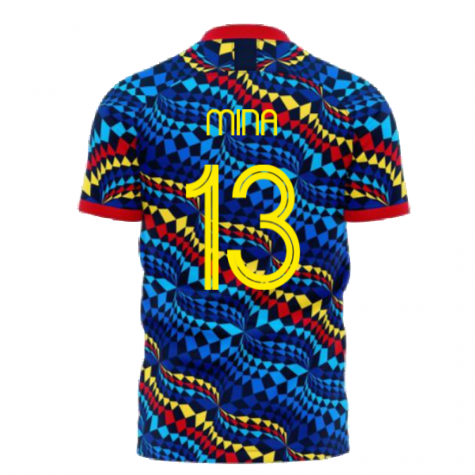 Colombia 2023-2024 Fourth Concept Football Kit (Libero) (MINA 13)