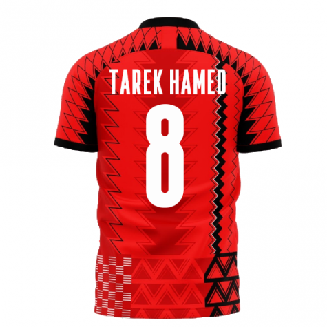 Egypt 2025-2026 AFCON Concept Football Kit (Libero) (TAREK HAMED 8)