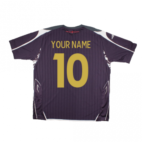 England 2007-08 GK Shirt ((Excellent) XXL) (Your Name)