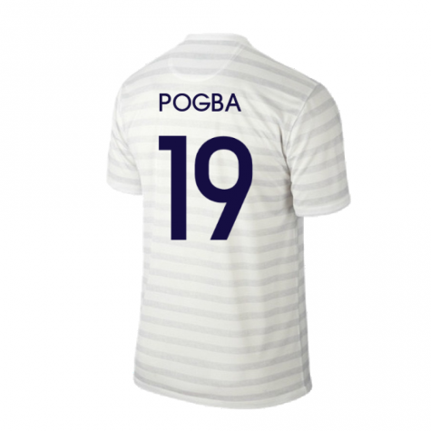 France 2014-15 Away Shirt ((Excellent) M) (Pogba 19)