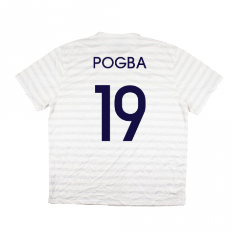 France 2014-15 Away Shirt ((Very Good) XXL) (Pogba 19)